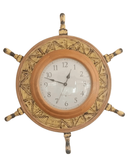 Nautical Decor Mosaic Clock