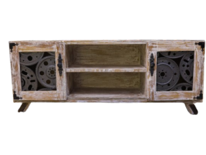 White-Wash Tv Stand